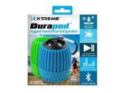 Xtreme Cables 51472 Durapod Rugged Weatherproof Speaker Blue Green