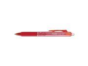Pilot Corp Of America 32522 Frixion Clicker Erasable Gel Ink Retractable Pen Red Ink 0.5 mm.