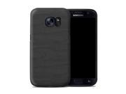 DecalGirl SGS7HC-BLACKWOOD Samsung Galaxy S7 Hybrid Case - Black Woodgrain