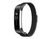 Element Works EW-FAMLB-BK Milanese Loop Stainless Steel Band for Fitbit Alta & Alta HR - Black