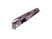 Steelers Pink Clip Lanyard Keychain Id Ticket