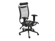 Seatflex Series Swivel Tilt Chair w Arms Black
