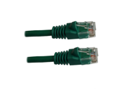 Category 5E Green Ethernet Network Patch Cable Molded Snagless Boot 14 feet