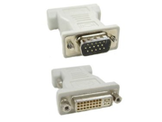Professional Cables DVIF VGAM 00 DVI Female to VGA HD15 Male Adapter [PC]
