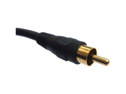 6 FT Single RCA Video or Audio Connection Connects Audio or Video device via RCA connection