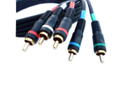 5 Rca To 5 Rca Male To Male Component Video & Audio Cable - 12 Feet - Connects Component Video & Audio Device Such As Vcr/dvd To Component Tv/projector