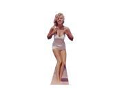 Advanced Graphics Marilyn Monroe White Swimsuit Lifesize Wall Decor Cardboard Standup Cutout Standee Poster