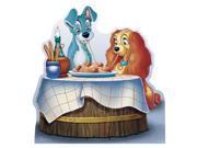 Advanced Graphics Lady and the Tramp Lifesize Wall Decor Cardboard Standup Cutout Standee Poster 36 X35