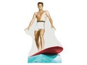 Advanced Graphics Elvis Surfing Lifesize Wall Decor Cardboard Standup Cutout Standee Poster