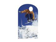 Advanced Graphics Snowboarder Stand In Lifesize Wall Decor Cardboard Standup Cutout Standee Poster