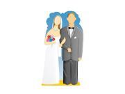 Advanced Graphics Wedding Couple Stand In Lifesize Wall Decor Cardboard Standup Cutout Standee Poster