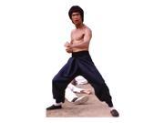 Advanced Graphics Bruce Lee Fight Stance Lifesize Wall Decor Cardboard Standup Cutout Standee Poster