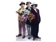 Advanced Graphics Three Stooges Flowers Lifesize Wall Decor Cardboard Standup Cutout Standee Poster 70 x 46