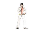 Advanced Graphics Elvis Presley White Jumpsuit Lifesize Wall Decor Cardboard Standup Cutout Standee Poster