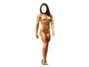 Advanced Graphics Muscle Woman Standing Lifesize Wall Decor Cardboard Standup Cutout Standee Poster