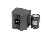 Home Office Projector Single Electric Ceiling Mount Outlet Coupler Box Black
