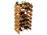 Dakota 28 Bottle Stacking Wine Bottle Storage Container Holder Rack Organizer