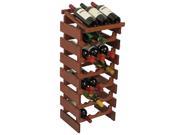 Dakota 21 Bottle Stacking Wine Bottle Storage Holder Rack With Display Top