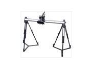 PROAIM 4ft Camera Slider (S4-4010) with Two Tripod Stands & two Tilt Head