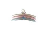 Bulk Buys Home Indoor Multicolor Sweater Soft Satin Hangers Pack Of 3 Case 8