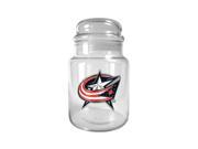 NHL Sports Columbus Blue Jackets 31oz Candy Jar Clear