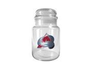 NHL Sports Colorado Avalanche 31oz Candy Jar Clear