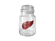 NHL Sports Detroit Redwings 31oz Candy Jar Clear
