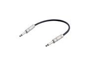 Pyle Pro PCBLG7I06 12 Gauge 6 Inches 1 4 Male To 1 4 Male Speaker Cable
