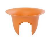 Bloem Living Lawn Backyard Gardening Accessories Bloem 18in Modica Rail Planter Tequila Sunrise
