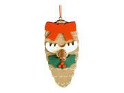 Christian Ulbricht Ornament - Elk On Pinecone - 3.75h X 2w X 1d