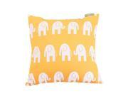Majestic Home Goods Yellow Ellie Large Pillow