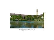 Campus Images Uc Santa Barbara Campus Images Lithograph Print