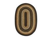 Home Spice Decor Jute Braided Rugs Oval Kilimanjaro 4' X 6'