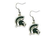 Michigan State Spartans Dangle Logo Earring Set NCAA Charm Gift