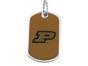 Purdue Boilermakers Dog Tag Necklace Charm Chain NCAA