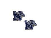 Memphis Tigers Post Stud Earring NCAA Charm Set