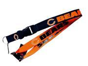 Chicago Bears NFL Reversible Lanyard Keychain Id Ticket Holder