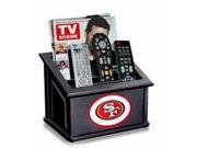 San Francisco 49ers Media Organizer Size/Dimensions: 9.5' x 7" x 8" Team: San Francisco 49ers Type: Other Sport: Football Color: Multi Item Count: 2 Gender: Unisex Adults Sports Team: San Francisco 49ers