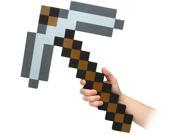 Can you dig it? Replicates the stone pickaxe from the Minecraft game! The Minecraft Foam Pickaxe is an officially licensed Minecraft product