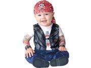 Born To Be Wild Biker Costume Child Infant
