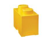UPC 848442000017 product image for LEGO Medium Storage Brick 2, Yellow | upcitemdb.com