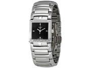 Tissot T-Evocation Black Dial Stainless Steel Ladies Watch T0513101105100