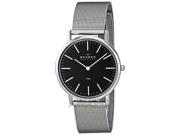 Skagen Black Dial Stainless Steel Mens Watch 16LSSB