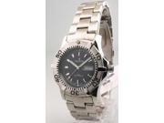 UPC 754425007495 product image for MENS CROTON STEEL DAY DATE WATCH CA301051SSBK | upcitemdb.com