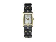 Kenneth Cole Women's KC2407 Reaction Gold Studded Brown Leather Watch