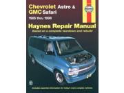 Chevrolet Astro GMC Safari ~ 1985 thru 1998 Haynes Repair Manual based on a