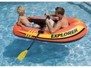 INTEX Explorer 200 Inflatable Two Person Raft Boat Set