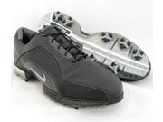 NEW Mens Nike Zoom Advance Waterproof Golf Shoes Black/Metallic Silver Sz 9.5 M