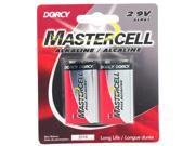 Dorcy 41 1611 2 Count 9 Volt Mastercell Alkaline Battery