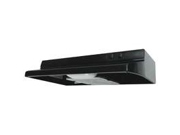 Air King America QZ2306 30 Inch Black Range Hood Ducted Convertible Under Cabine